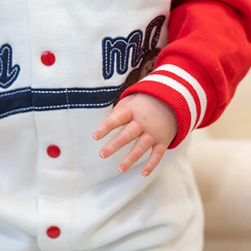 Sandie Reborn Baby Doll - 26 Inch 6 Month Silicone Vinyl Toddler Girl Brown Eyes