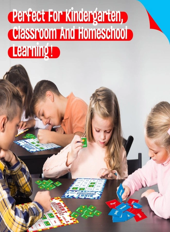 Sight Word Bingo Game - 4-8