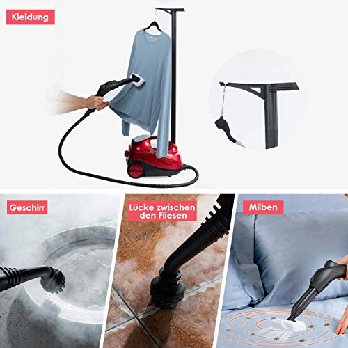 2000W Multipurpose Steam Cleaner - 1500 Milliliters Portable
