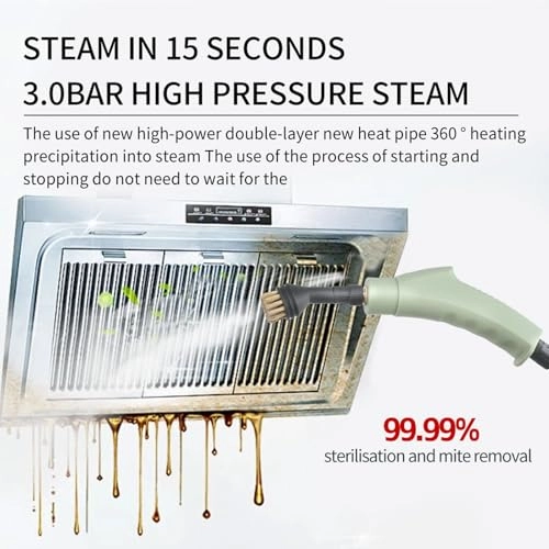 High Pressure Steam Cleaner - 3.0 Bar 1200ml