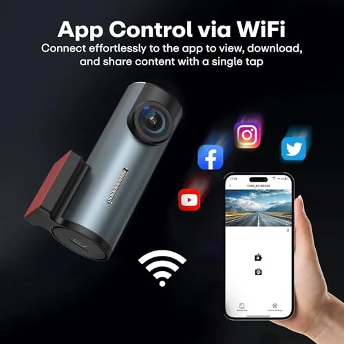 Smart Dashcam Pro X - 1296p 30FPS