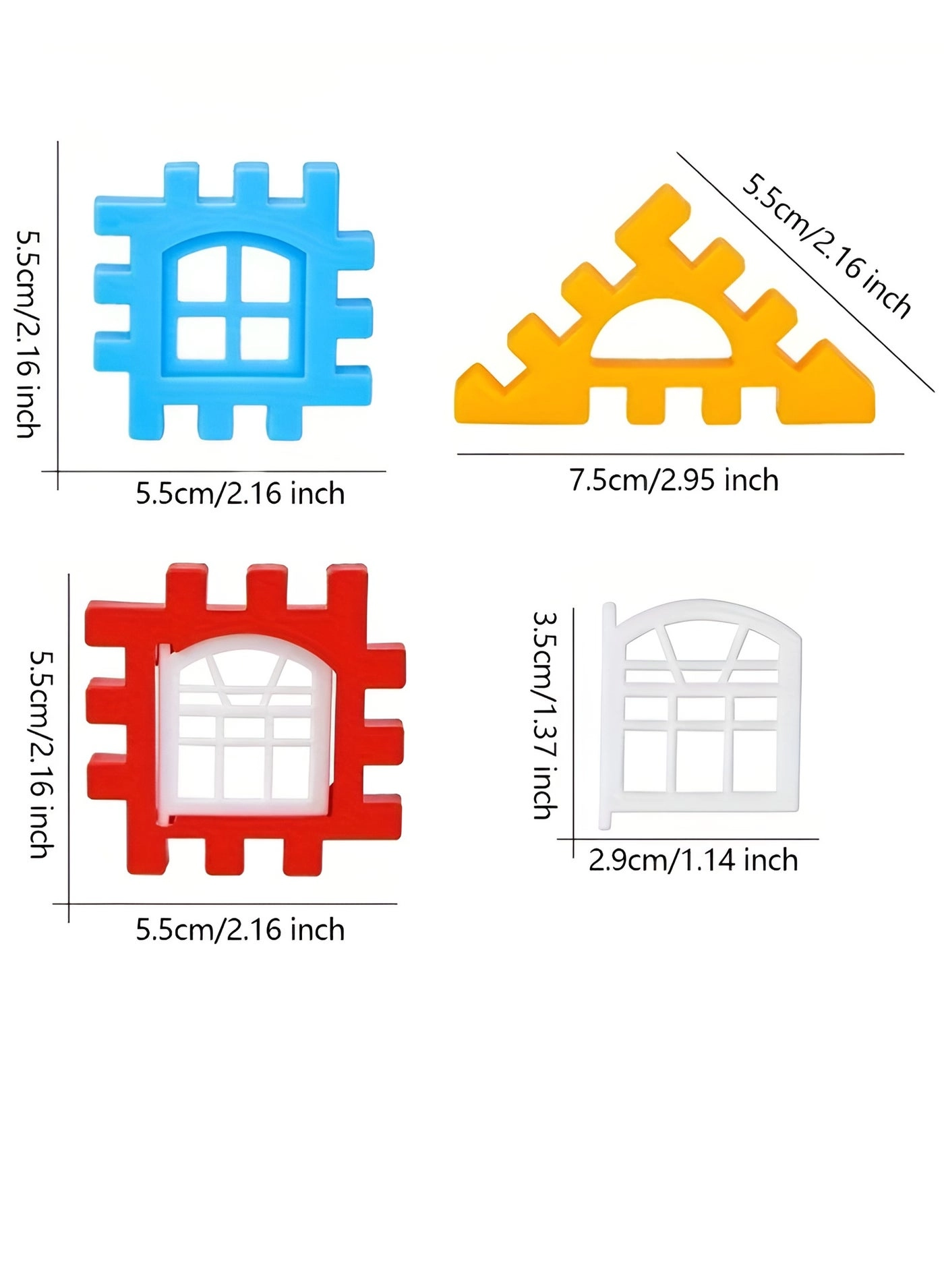 Building Block Set - 206 pcs