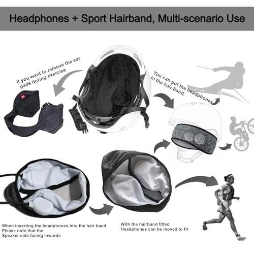 Helmet Headphones Wireless Headphone
