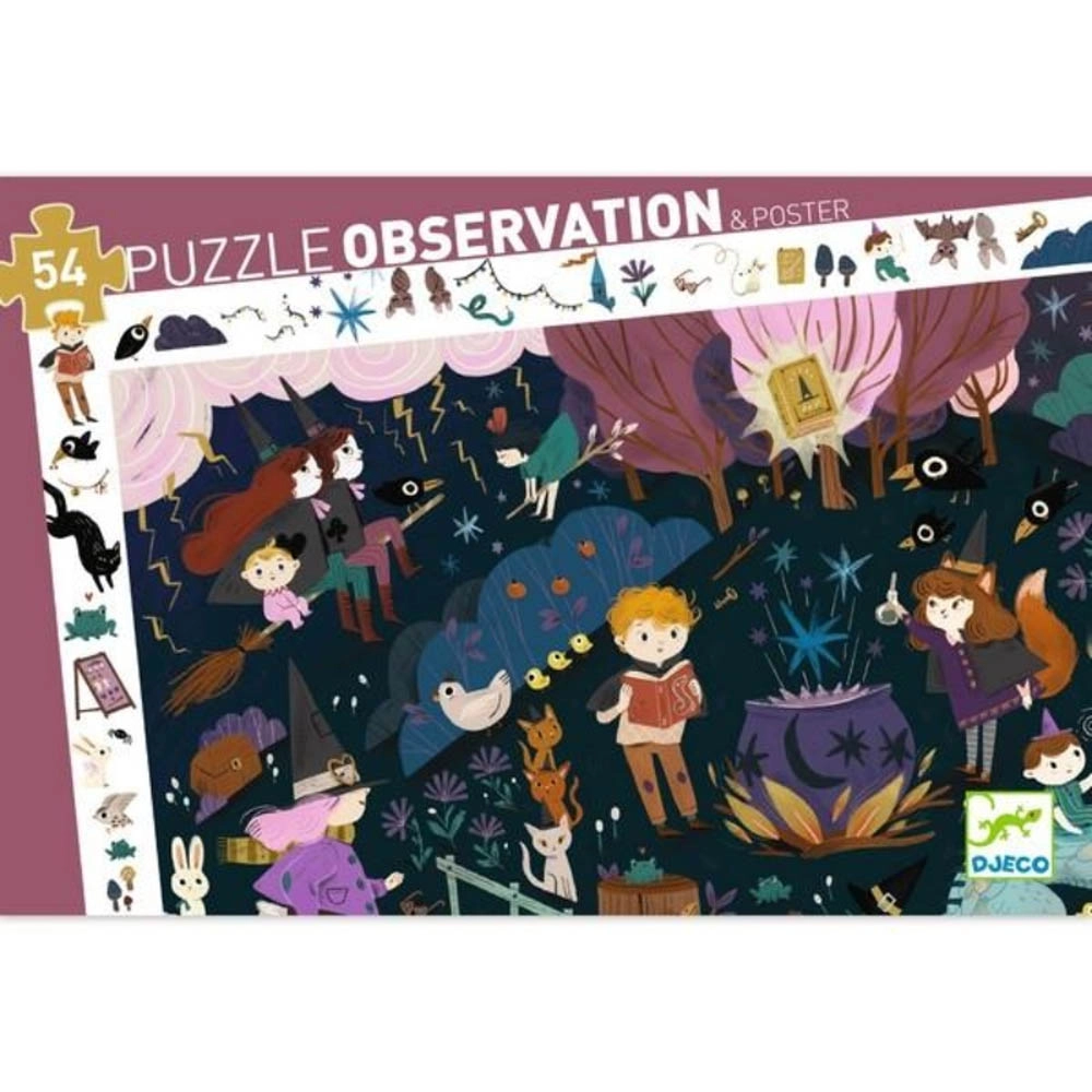 Sorcerers' Apprentices Observation Puzzle - 4+ 54 pieces