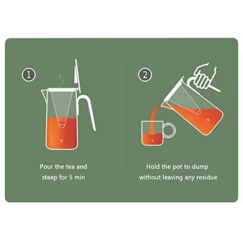 Teapot set - high borosilicate glass 500mL