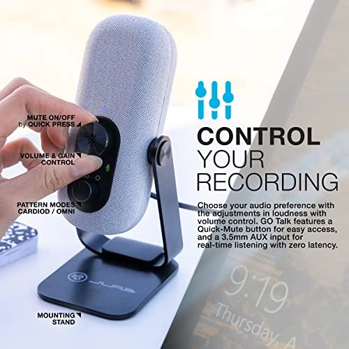 Go Talk 3.5mm-Mini-Jack+USB Microphone