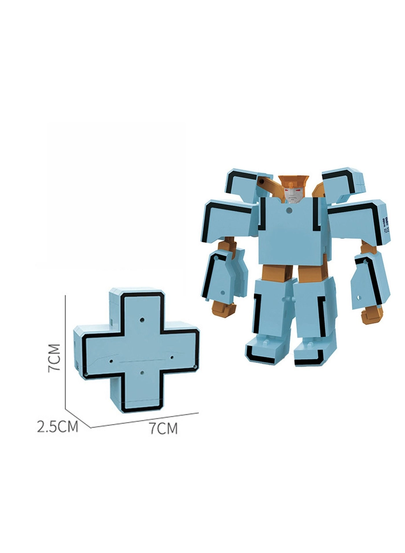 Number Robots - age 8-12 Blue/Green