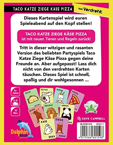 Taco Cat Goat Cheese Pizza: Fully Twisted - Card Game (German)