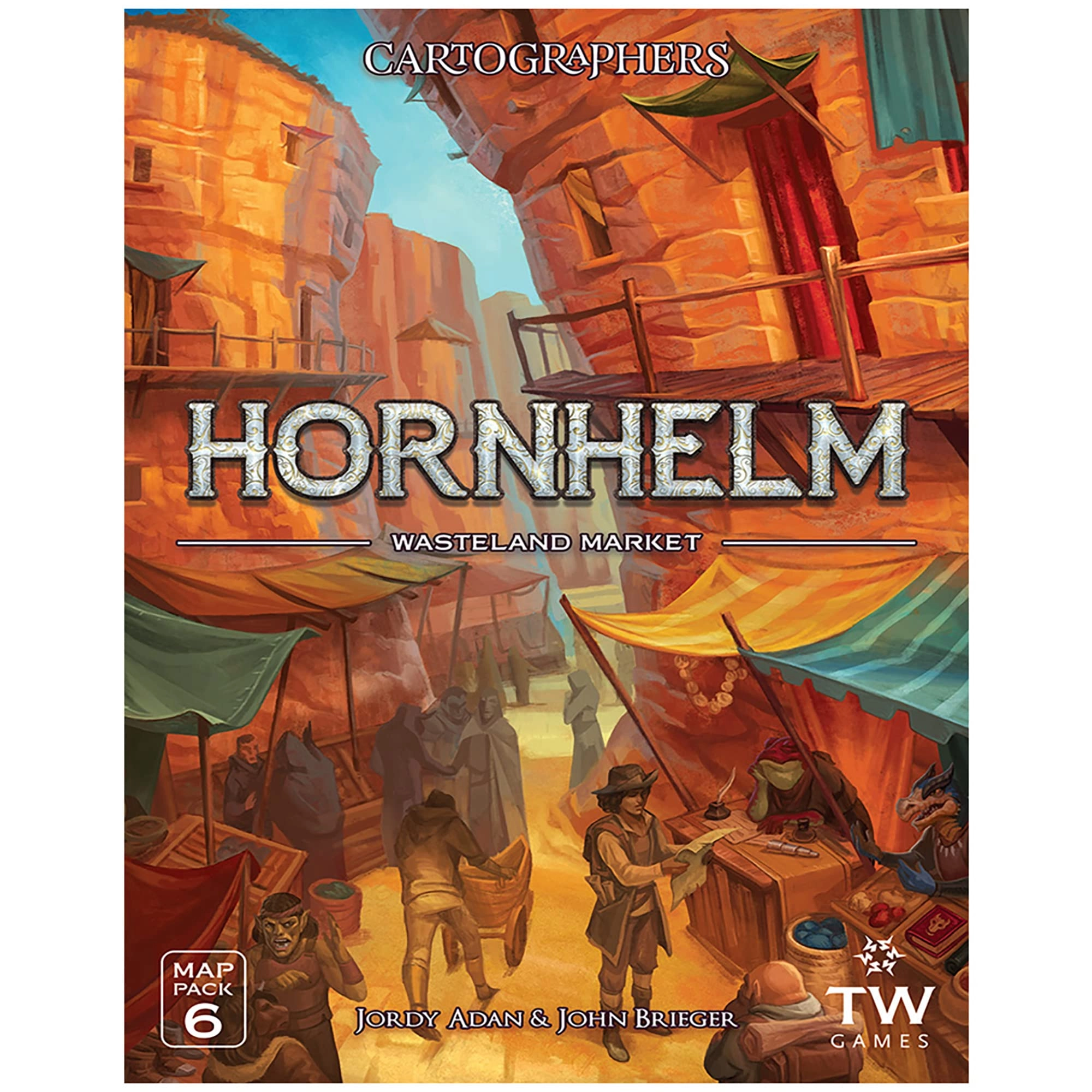 Thunderworks Games Cartographers: Map Pack 6 - Hornhelm