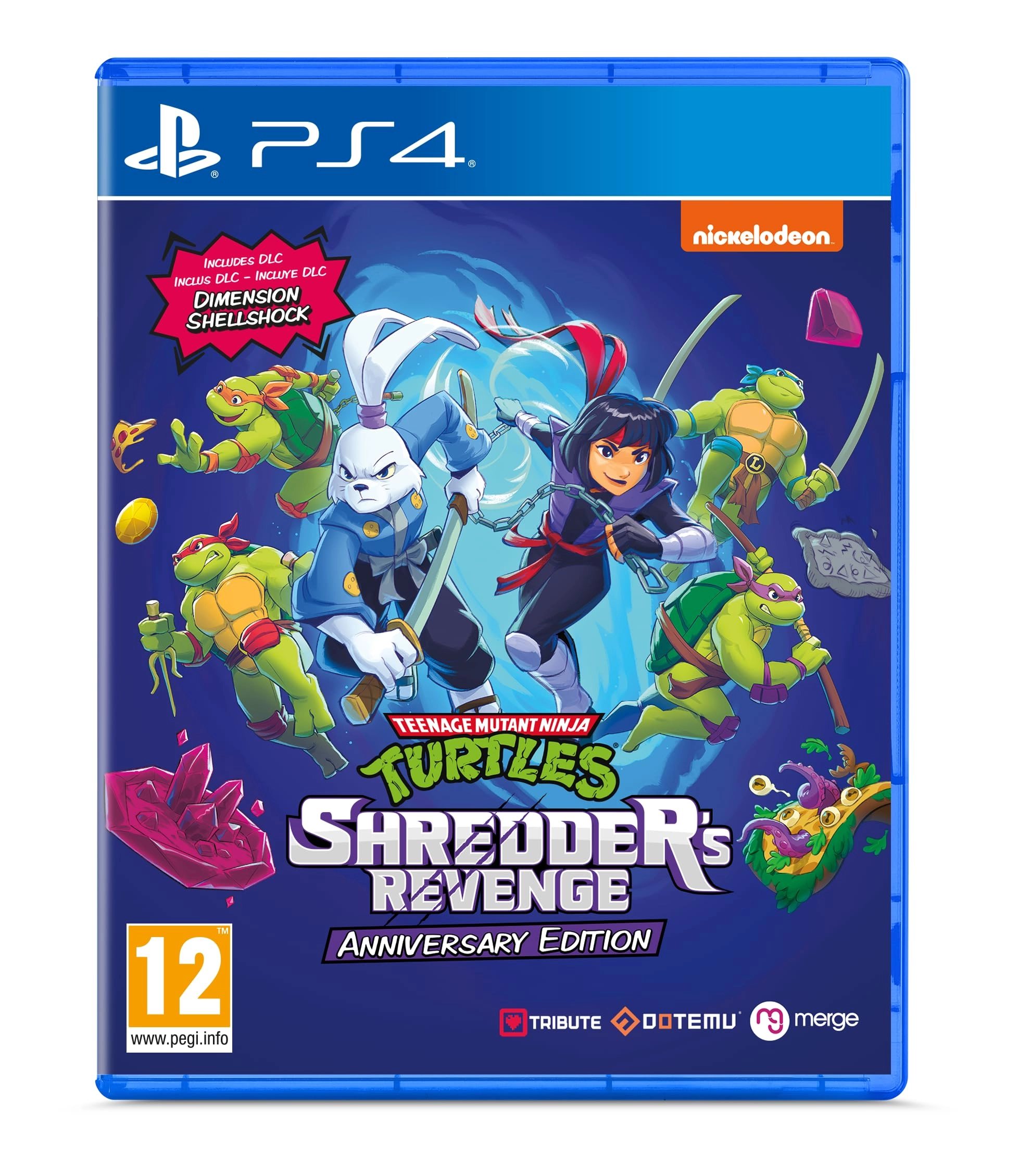 Merge Games Teenage Mutant Ninja Turtles: Shredder's Revenge - Jubiläumsausgabe PlayStation 4