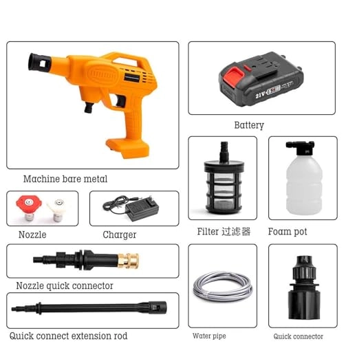 Wireless car washing machine - 30000mAh 600W