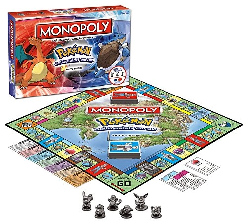 Pokemon Monopoly: Kanto Edition
