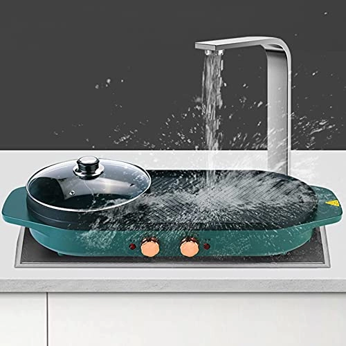 2-tier electric grill pan - 1200 W 5-7 peoples