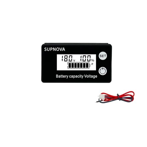 WVCLTVJA 3S-20S DC Battery Voltmeter - DC 8V-100V Capacity Indicator