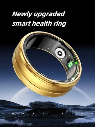 Smart Health Ring - 10 Silver Waterproof