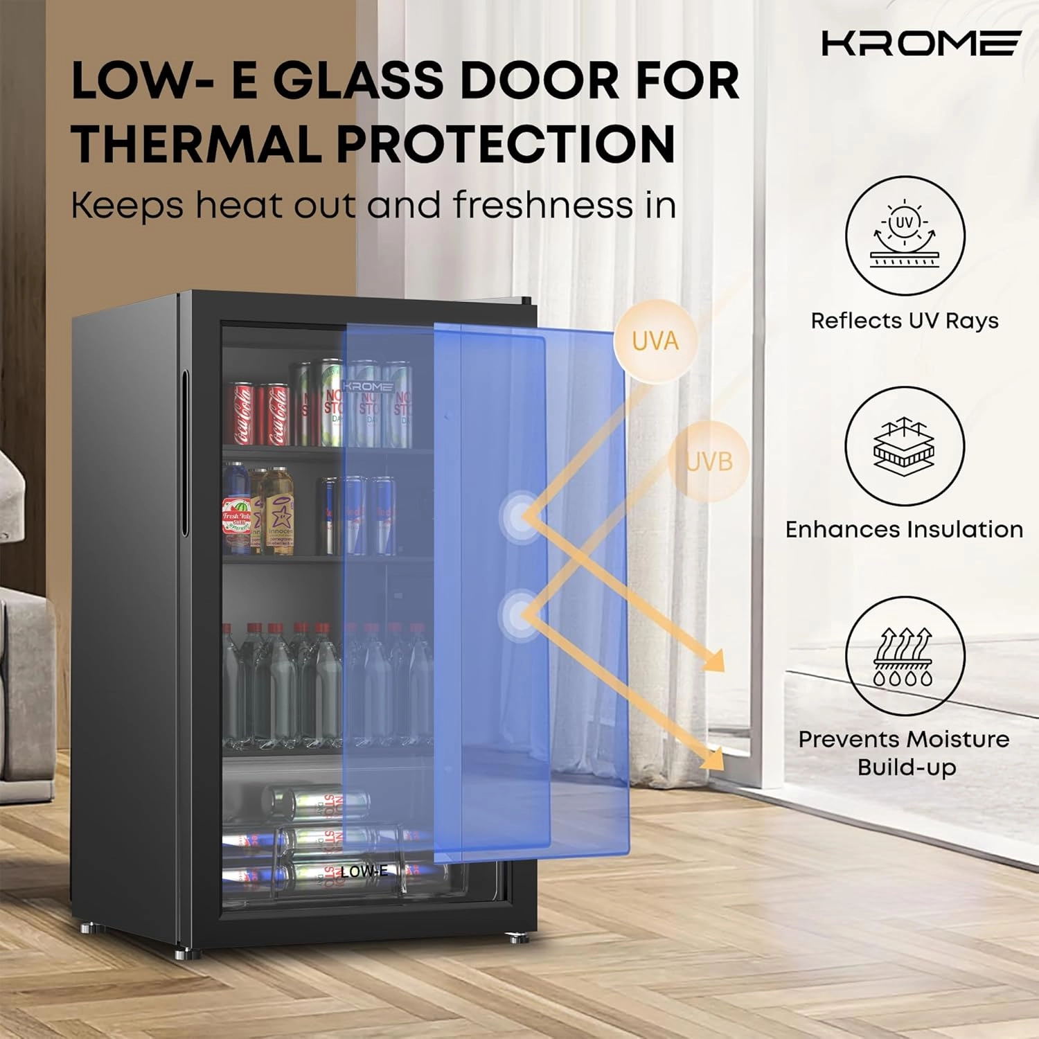 KR-BC120DM - 120 L Single Door