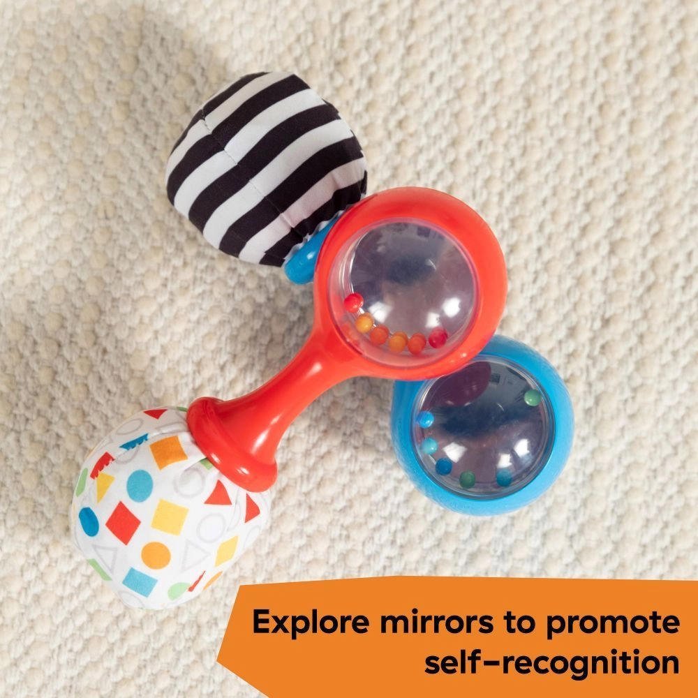 Shake & Groove Toy Maracas - 3 Months