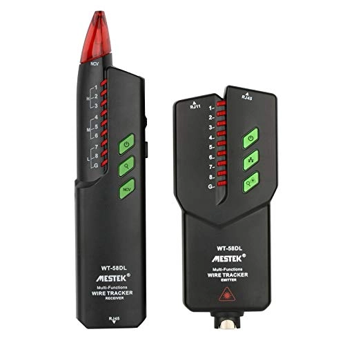 LOCZEK WT58D - RJ11 RJ45 Short-circuit/open-circuit detection DC level testing