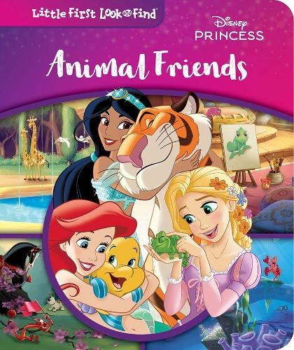 Phoenix International Publications, Incorporated Little First Look & Find - Disney Princess Animal Friends Cloth Book