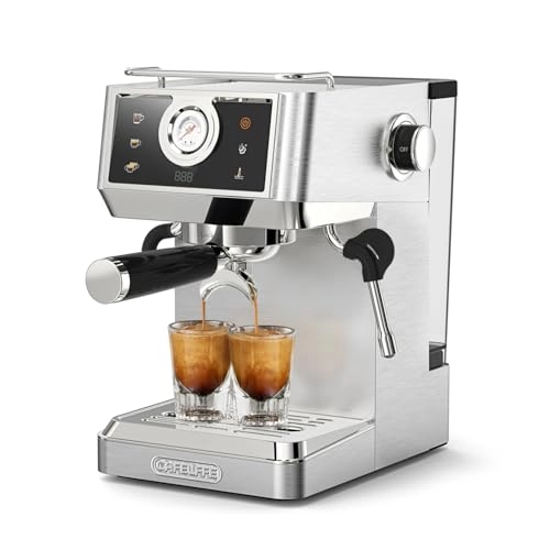 20Bar Espresso Machine - 1.3L Double Boilers One-Touch