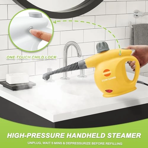 steam cleaner - 3.5E+2 Milliliters