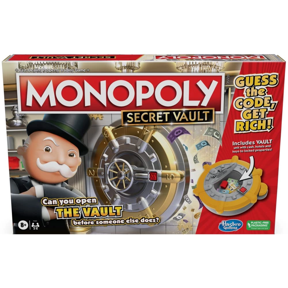 Monopoly Secret Vault - Board Game