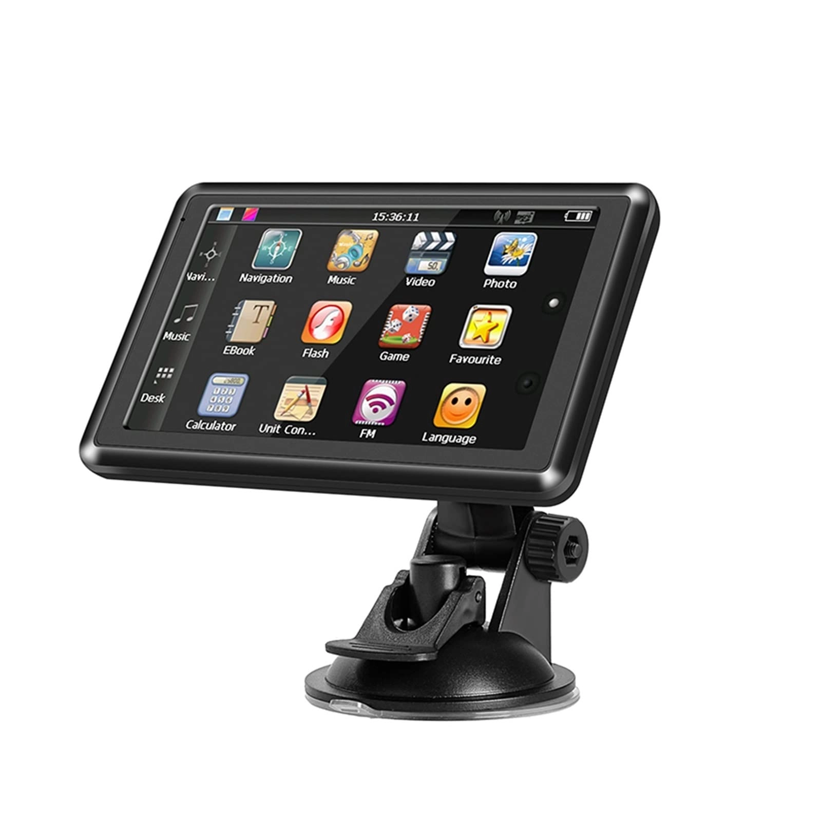 LIOKM Car GPS Navigation - 7 Inch 128MB+8GB
