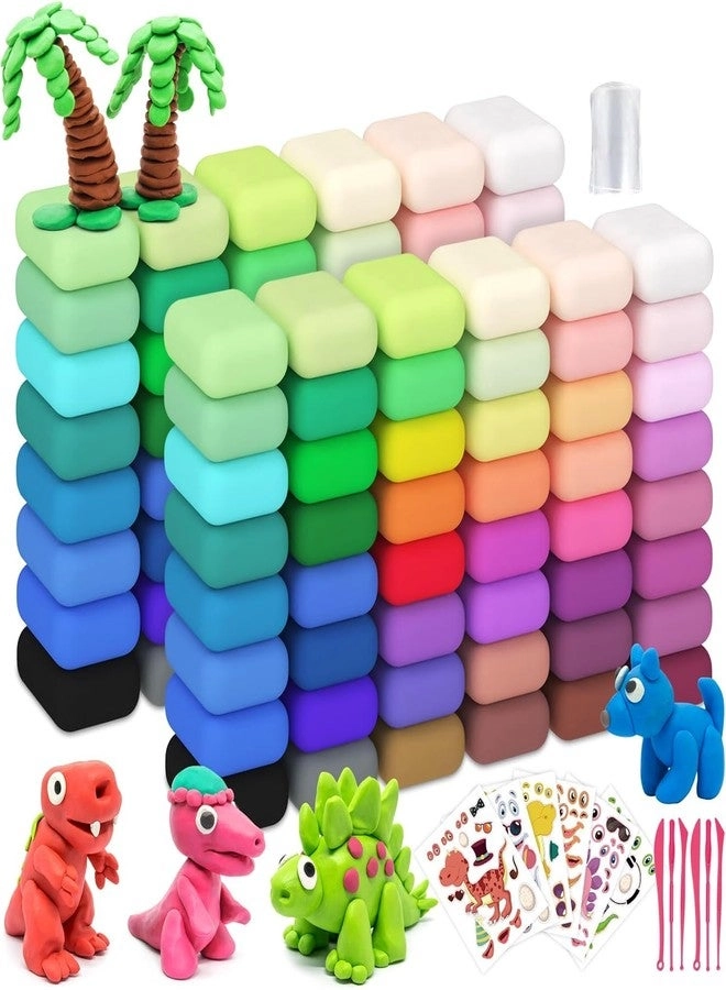 Pexzey Air Dry Clay - 96pcs.