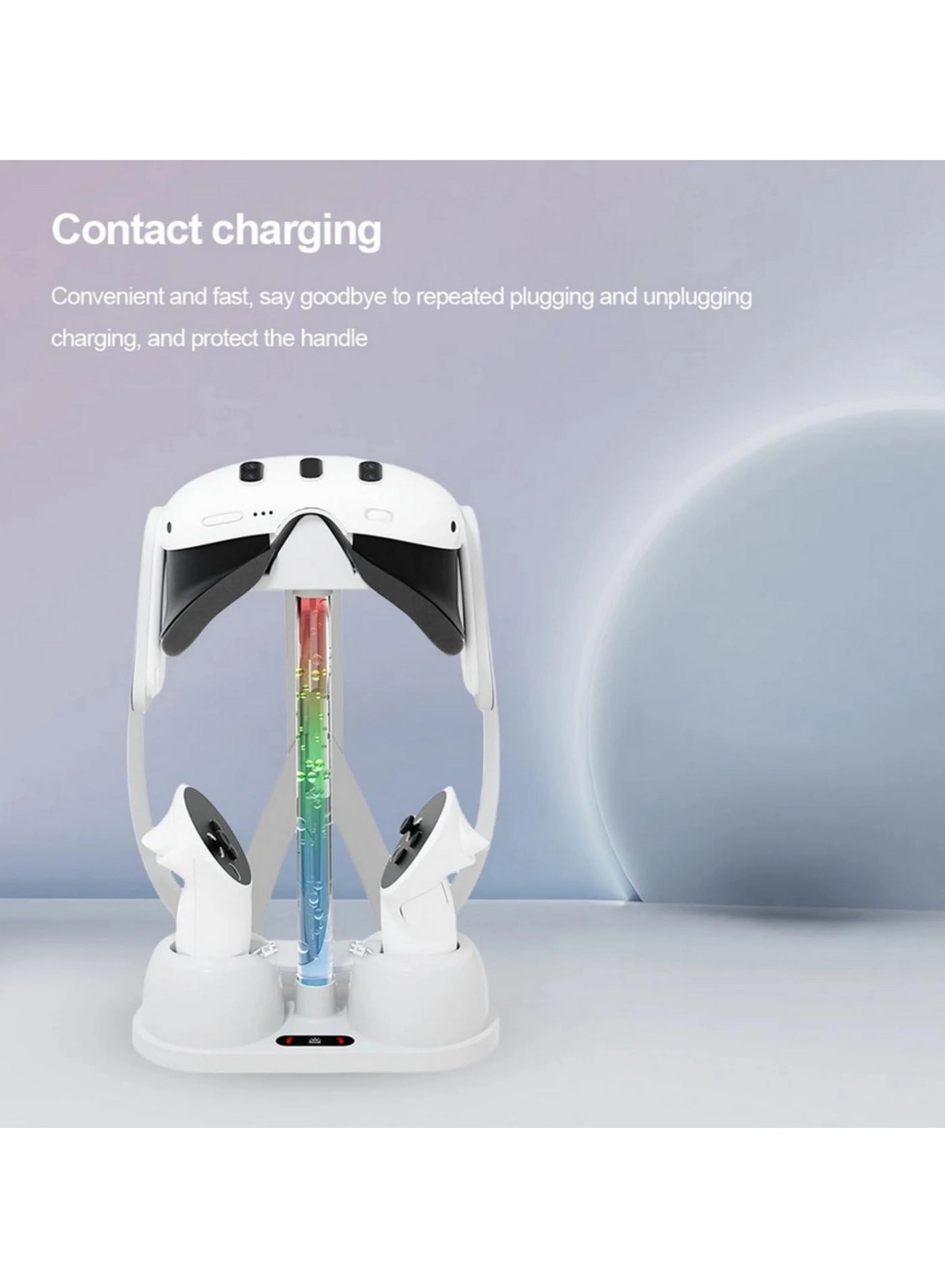 Charging Station - Quest 3 + Rechargeable Batteries - 2 Controller