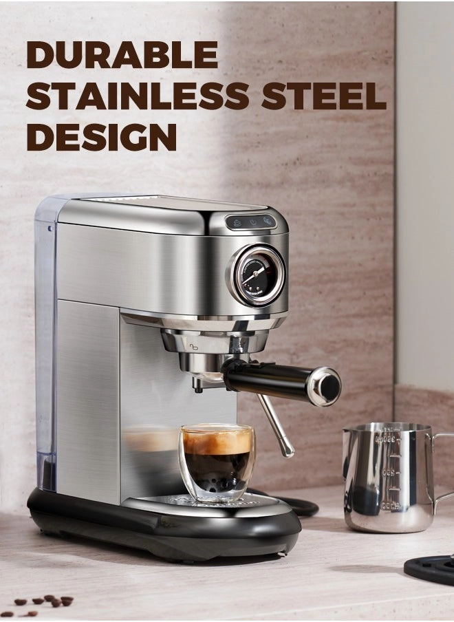 Espresso Coffee Machine & Milk ST-695