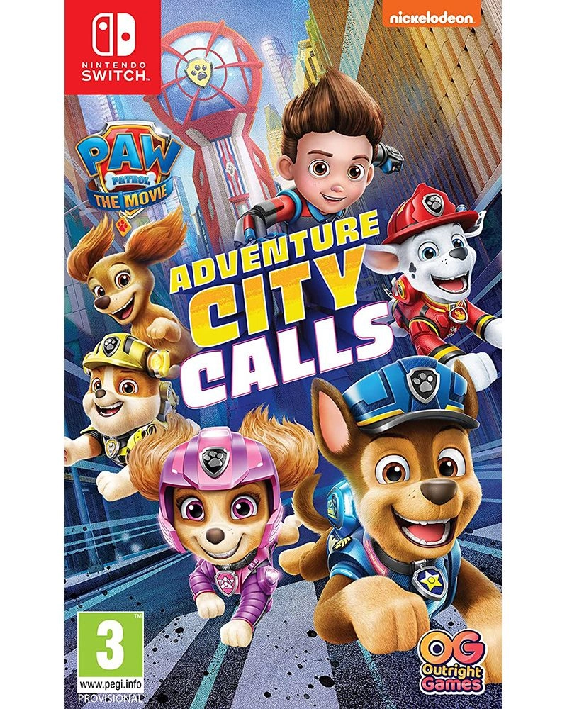 Outright Games Paw Patrol Adventure City Calls - Nintendo Switch