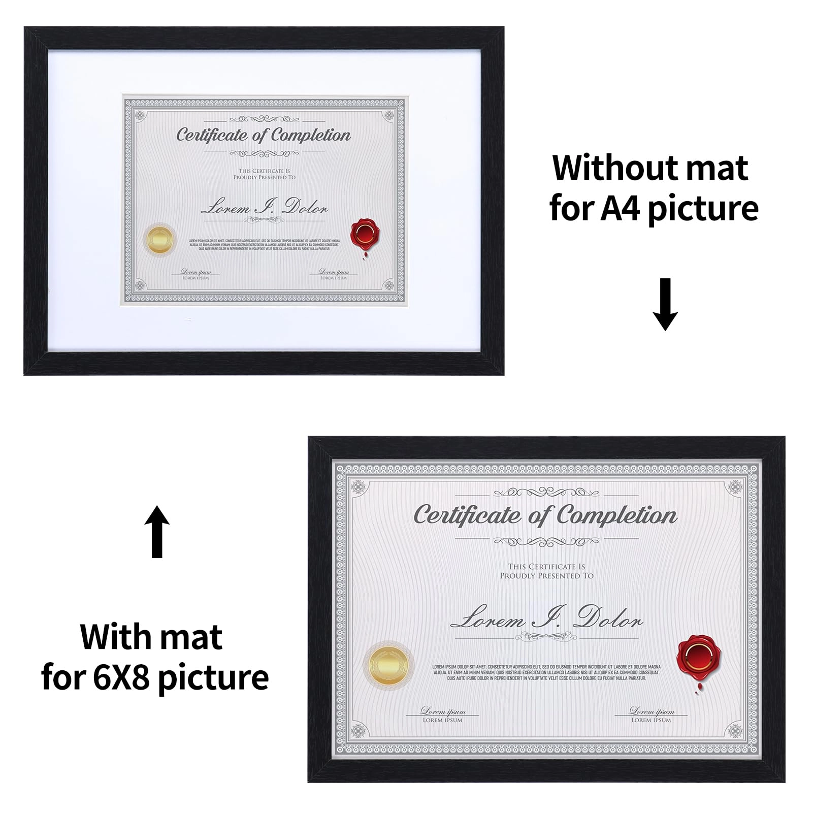 A4 Picture Frames - 21x29.7cm