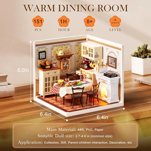 Miniature House Super Creator Series - dining room
