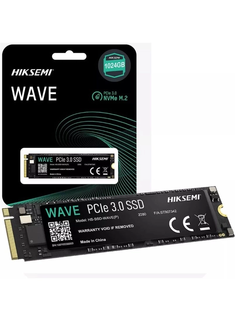 Hiksemi PCIe Gen3 NVMe SSD - 1TB M.2 2280