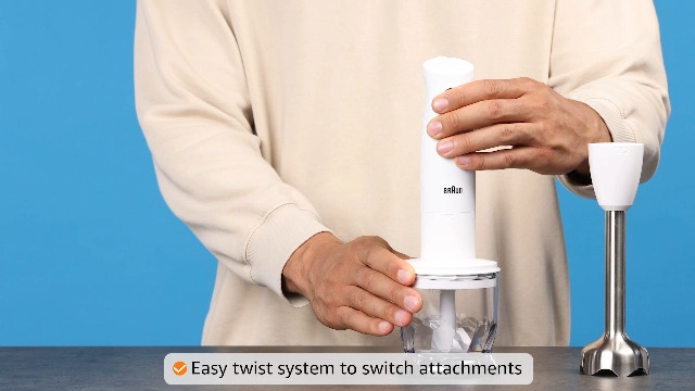 MultiQuick 1 - Metal blending shaft SplashControl technology