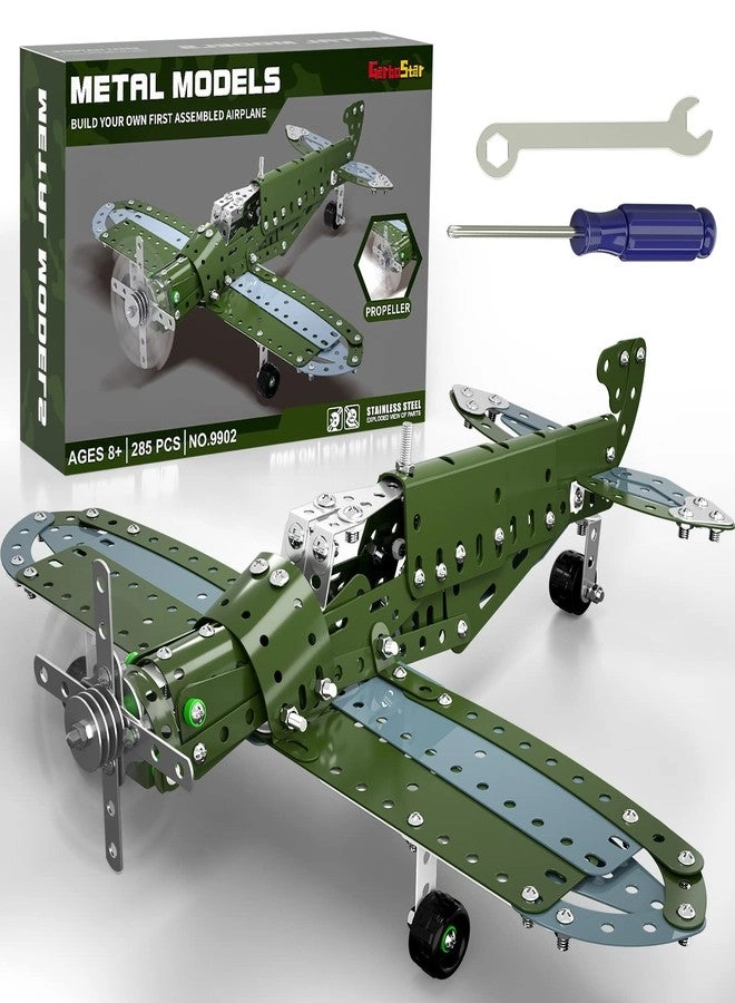 Garbo Star STEM Building Projects Model Airplane Set - Assembly Science Kit Educational Birthday Gift