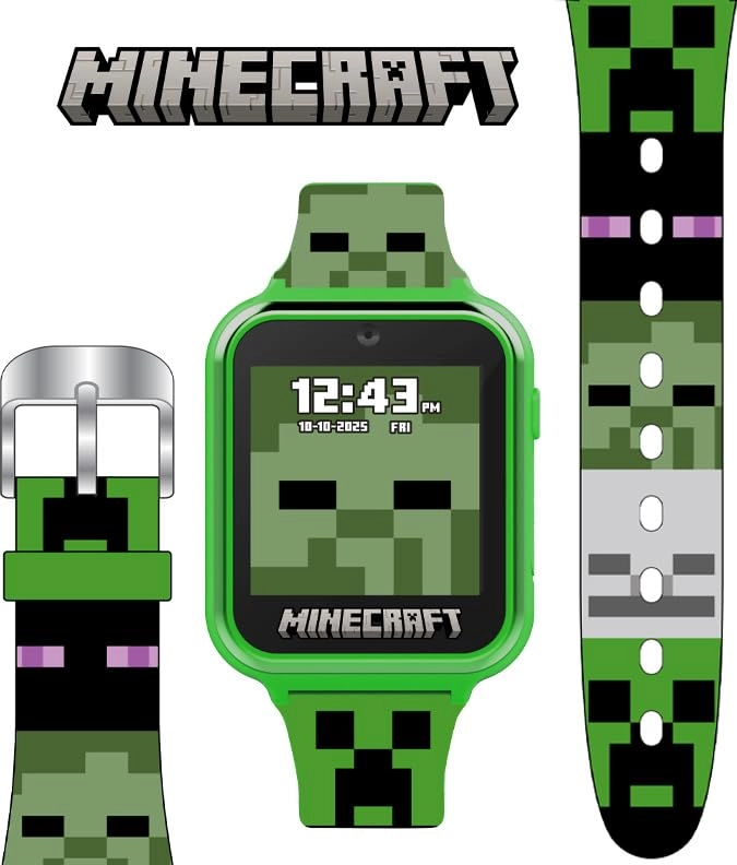 Minecraft Kids Smartwatch Plastic