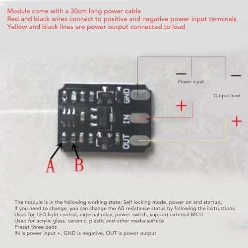 Capacitive Touch Switch Module - DC 3-18V Bistable