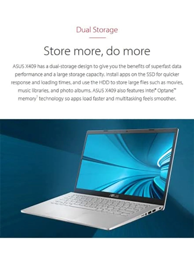 Vivobook 14 X409FA - 14'' Core i3-10110U 4GB DDR4 256GB SSD
