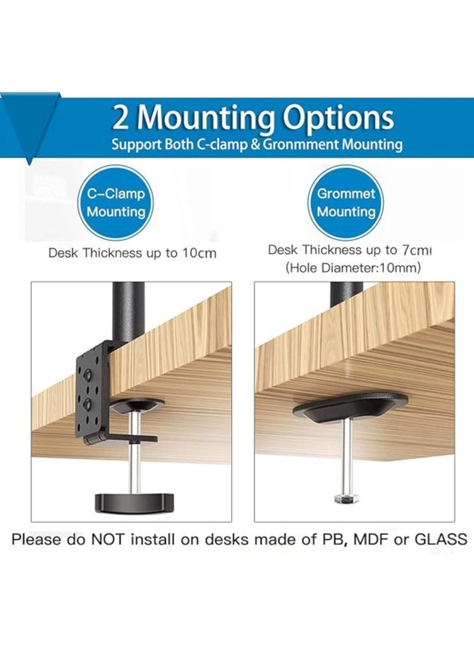 Laptop Monitor Mount Stand - 33 to 68cm
