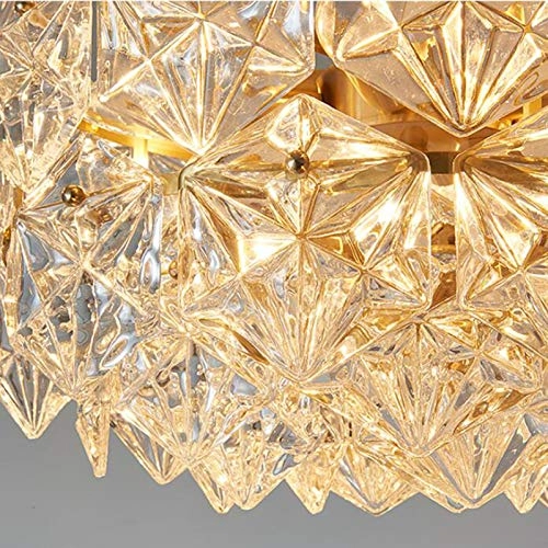 Full Copper Light Luxury Crystal Chandelier