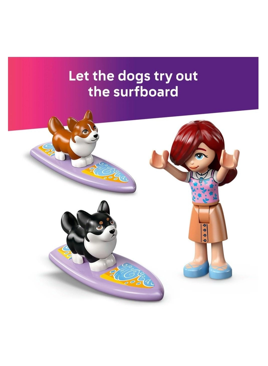 Friends Surfing Dogs and Scooter Adventure (42641)