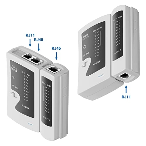 Network Cable Tester - RJ11 RJ12 RJ45 ISDN LAN