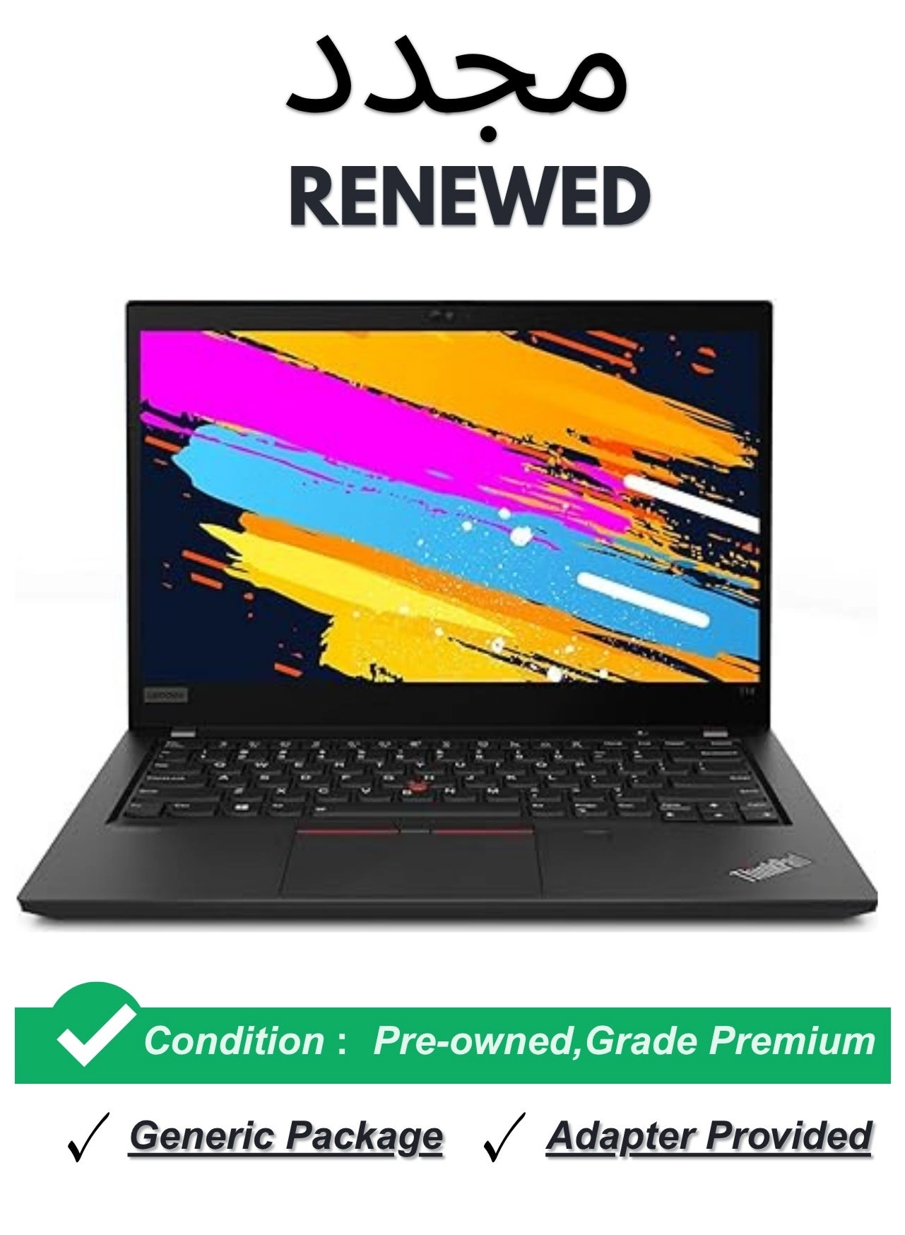 (Renewed) Thinkpad T14 - 14'' Core i5-10210U 16GB DDR4 512GB SSD