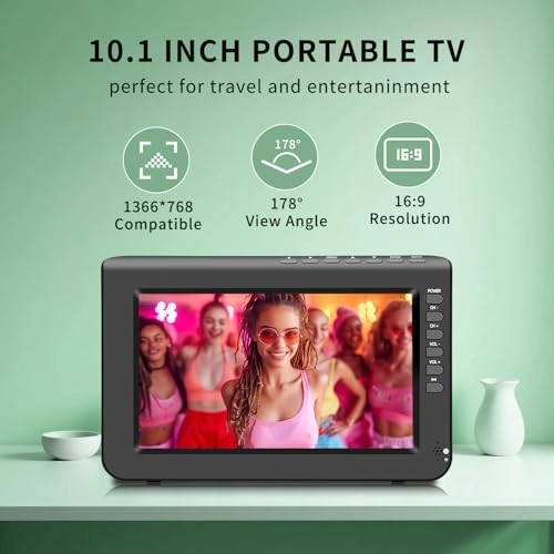 Portable TV - Full HD 10.1 Inches