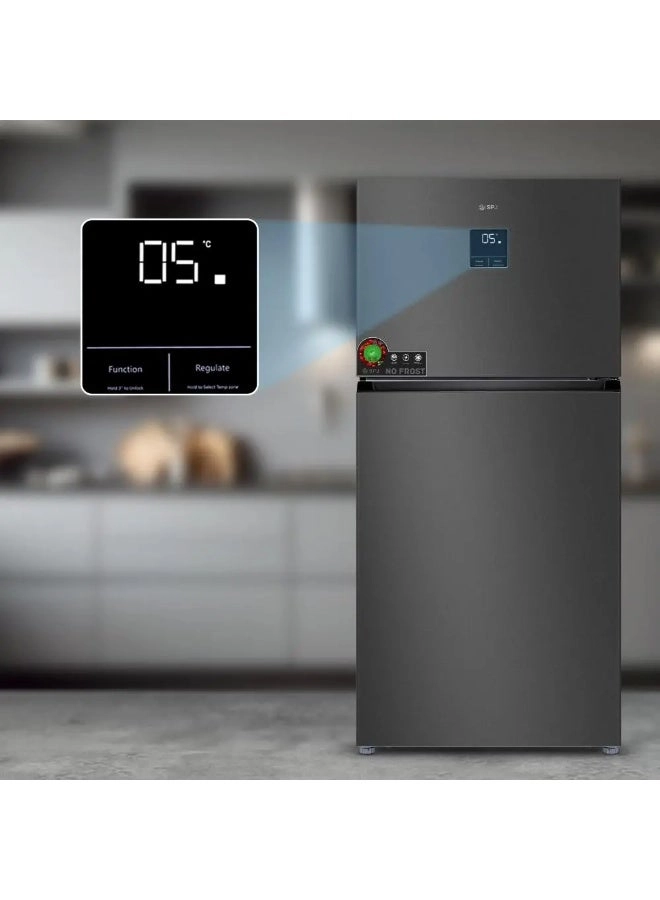 Double Door Top Mount Refrigerator - No Frost Digital Display