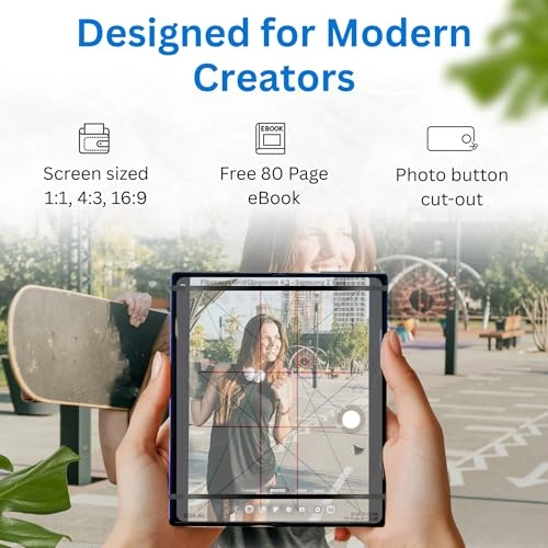 Smartphone Composition Viewer - Samsung Z Fold Compatible 9-Grid Overlays