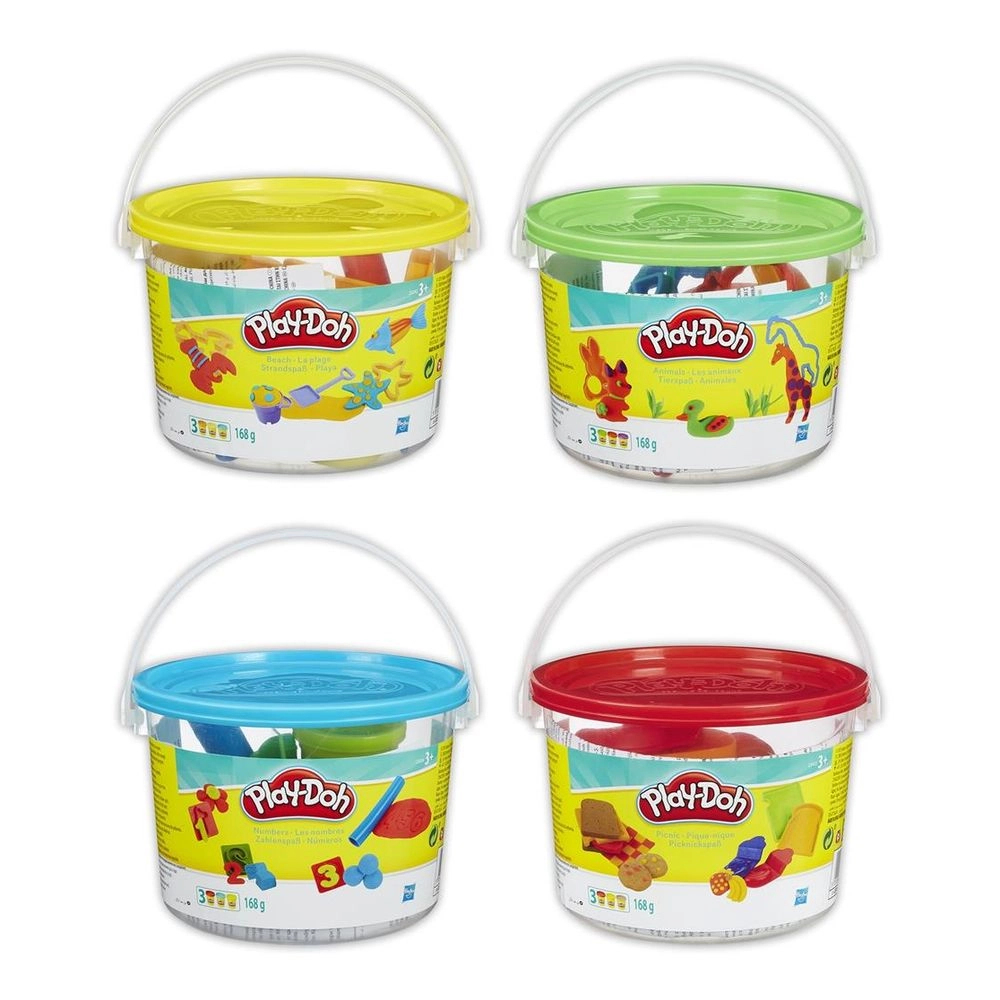 Play-Doh Mini Bucket - 3+ years 3 pots