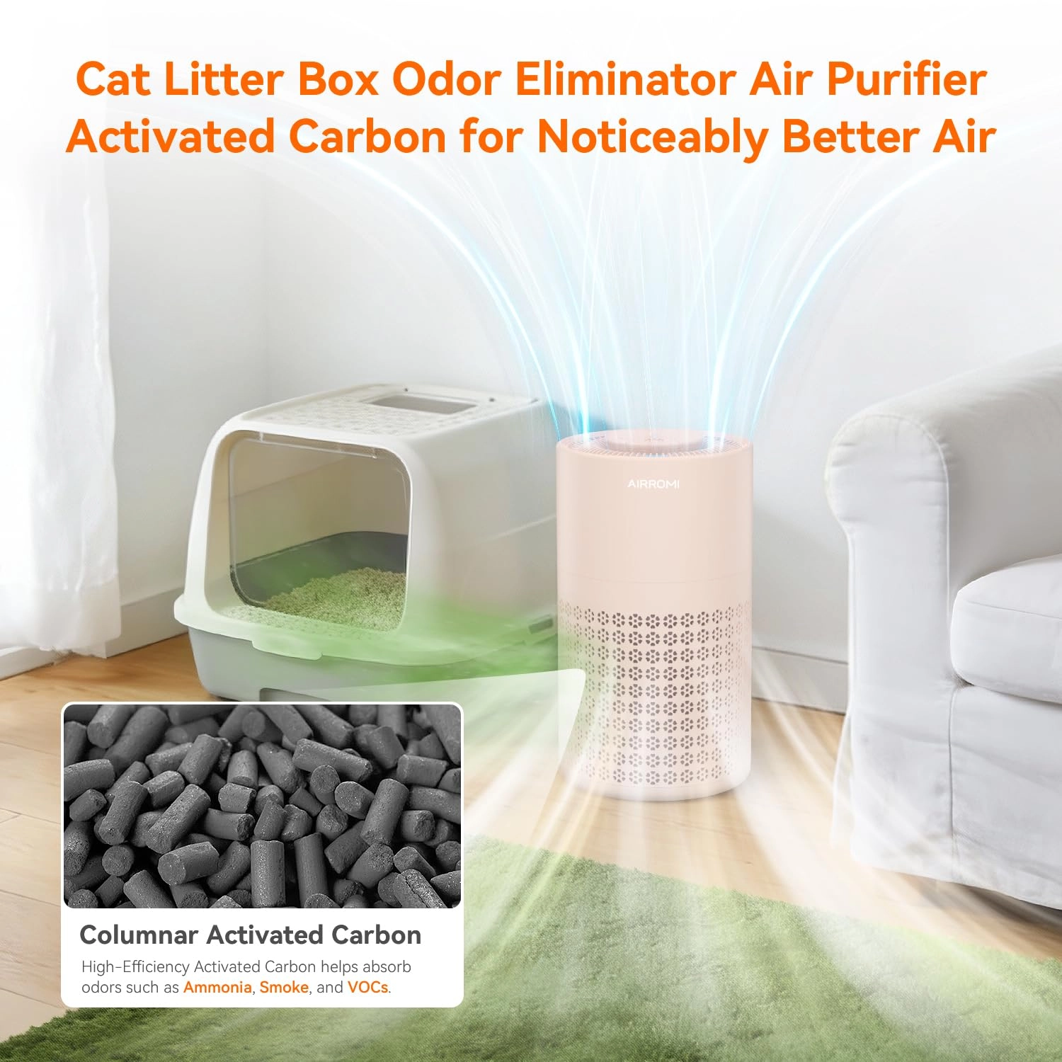 A2001 - Beige HEPA 3in1 Filter
