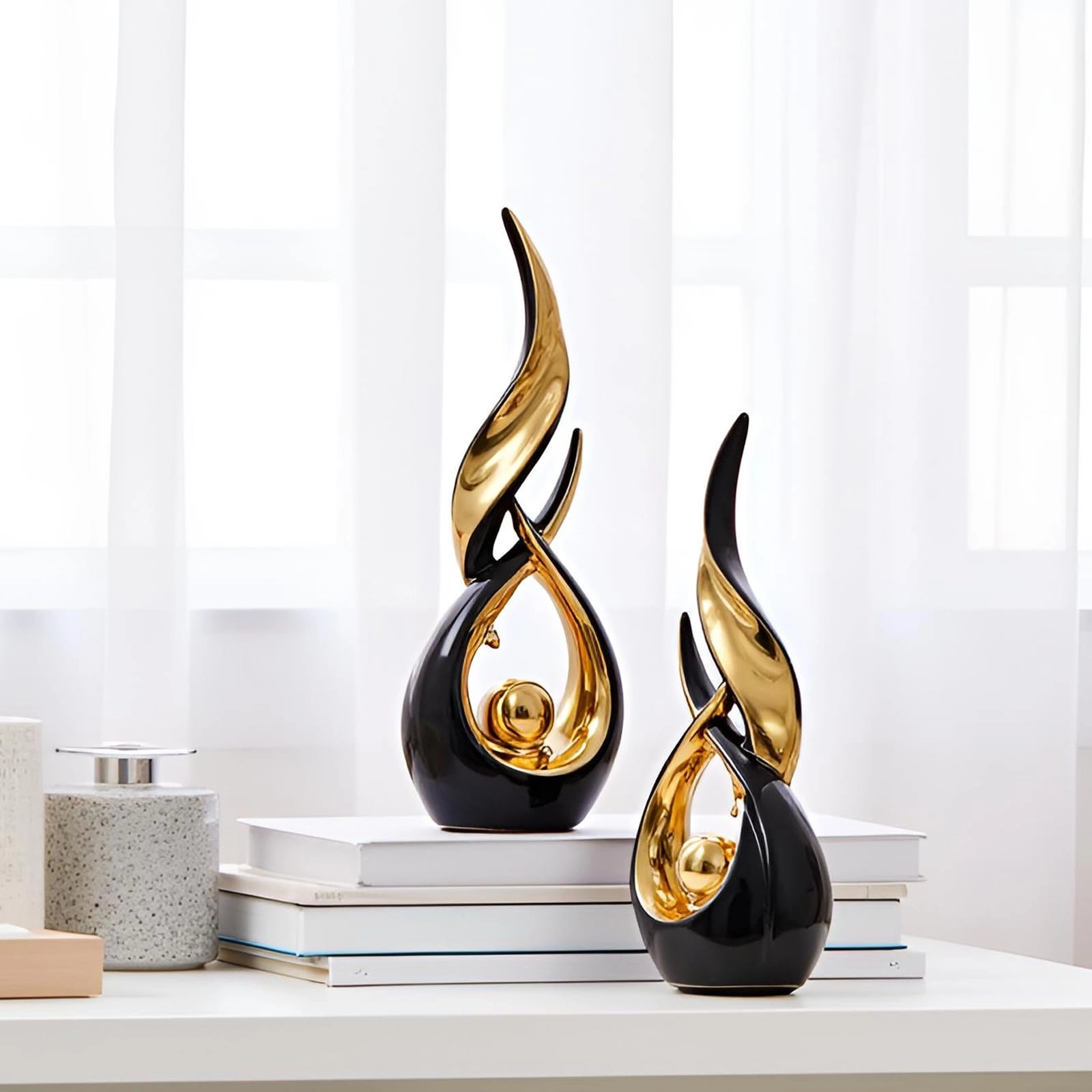 Ceramic Abstract Statue